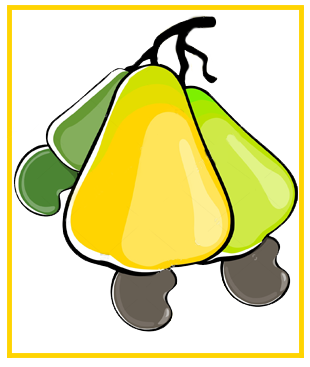 Eastern Cashew / Royal Nuts cashew-apple emblem